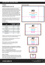 Aberdeen artwork graphic panel specification 71001
