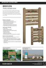 Brecon ladder sign - 71005 data sheet