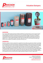 Prochem Pulsation dampers