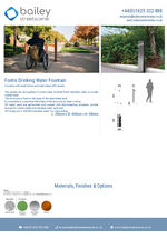 Fontis drinking water fountain