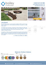 Lena bench