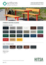 HITSA PC colour chart