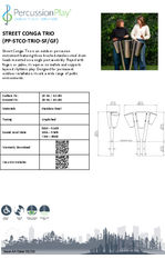 Street Conga Trio Spec Sheet