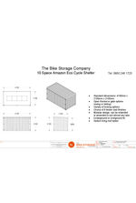 10 Space Fire Retardant Amazon Eco Cycle Shelter CAD