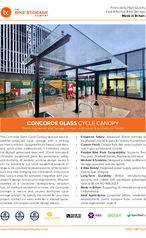 Concorde Glass Cycle Canopy Spec Sheet