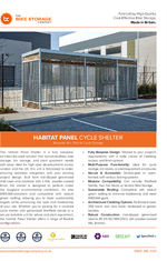 Habitat Panel Shelter Specification Sheet