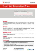PondGard EPDM datasheet