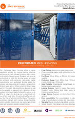 Perforated Mesh Fencing Spec Sheet