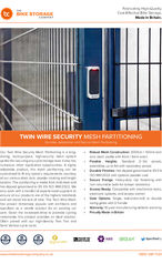 Twin Wire Security Mesh Specification Sheet