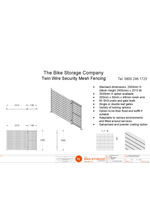 Twin Wire Security Mesh CAD