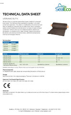 Gordon Low Butyl Geomembrane Liners datasheet 