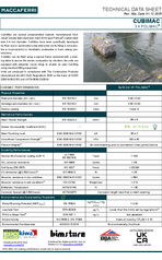 Prefilled Gabion Technical Data Sheet