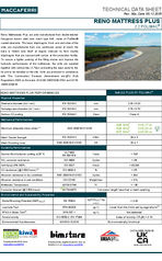 Reno Mattress Plus HT Technical Data Sheet