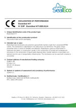 ElastoSeal EPDM declaration of performance 