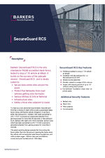 SecureGuard RCS data sheet