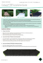 Cellweb® Tree Root Protection - plastic ground grid for tree root ...