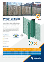 Protek 358 Elite SR1/A1 Datasheet