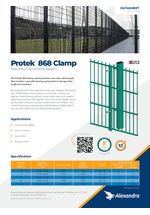Protek 868 Clamp Datasheet