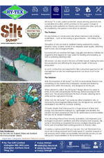 Silt Sump