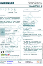 Wirand Fibre FF3 HS G Technical Data Sheet