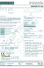 Wirand Fibre FF3 HS Technical Data Sheet