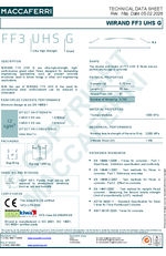 Wirand Fibre FF3 UHS G Technical Data Sheet