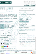 Wirand Fibre FF3 UHS Technical Data Sheet