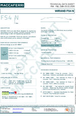 Wirand Fibre FS4 N Technical Data Sheet