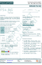 Wirand Fibre FS4 NG Technical Data Sheet