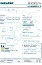 Wirand Fibre FS7 UHS G Technical Data Sheet