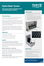 Hydro-Static screen brochure