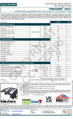 ParaGrid® 200.5 Technical Data Sheet