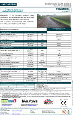 RenoMesh Technical Data Sheet