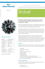 Bioball 220 - plastic random biological filter media