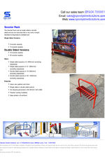 Scooter rack data sheet