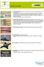  J49900 Arborea Play materials datasheet 