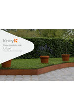 Urban Heavy-duty steel landscape edging