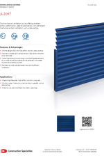 CS A 2097 product data sheet