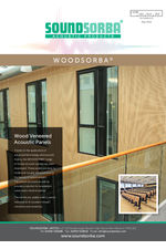 WOODSORBA® wood veneered acoustic panels