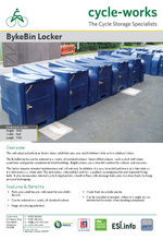 BykeBin Locker datasheet 