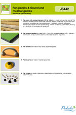  J3442 Green play panel - materials datasheet 