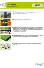 J5236 Parallel bars - materials datasheet 