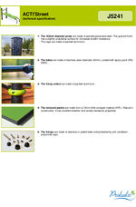 J5441 Bench -  materials datasheet 
