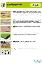J49259 City Cabin - materials datasheet 