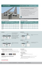 DGTR & GTR series floor expansion joint cover data sheet