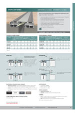 DGTP & GTP series floor expansion joint cover data sheet