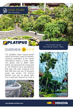 Platipus Tree Anchoring Case Study - The Orchard, Hamad International Airport