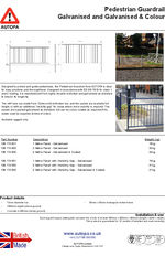AUTOPA Pedestrian Guardrail