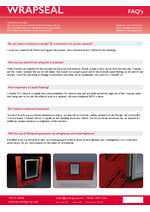 A Proctor Group - Wrapseal FAQ's