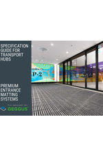 GEGGUS Entrance Matting Specification Guide for Transport Hubs